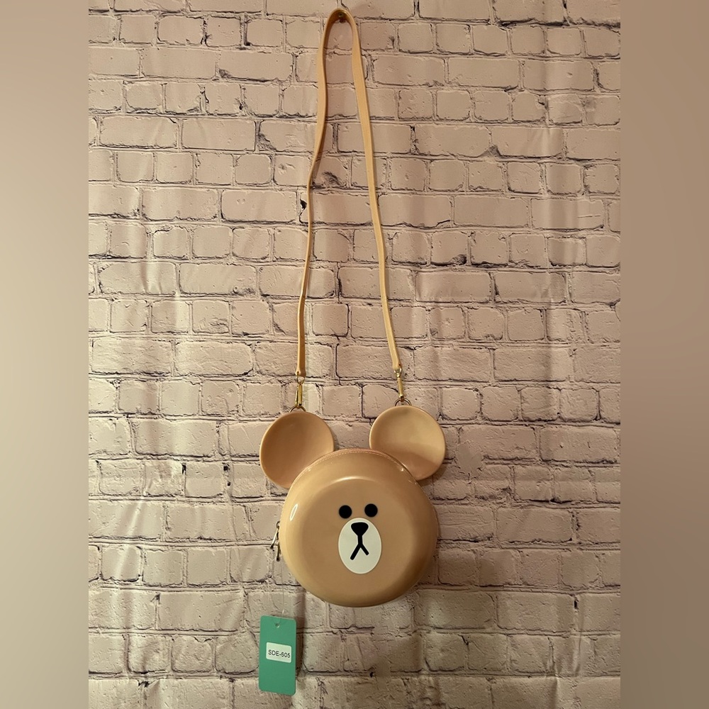 Minidi rubber bear purse
